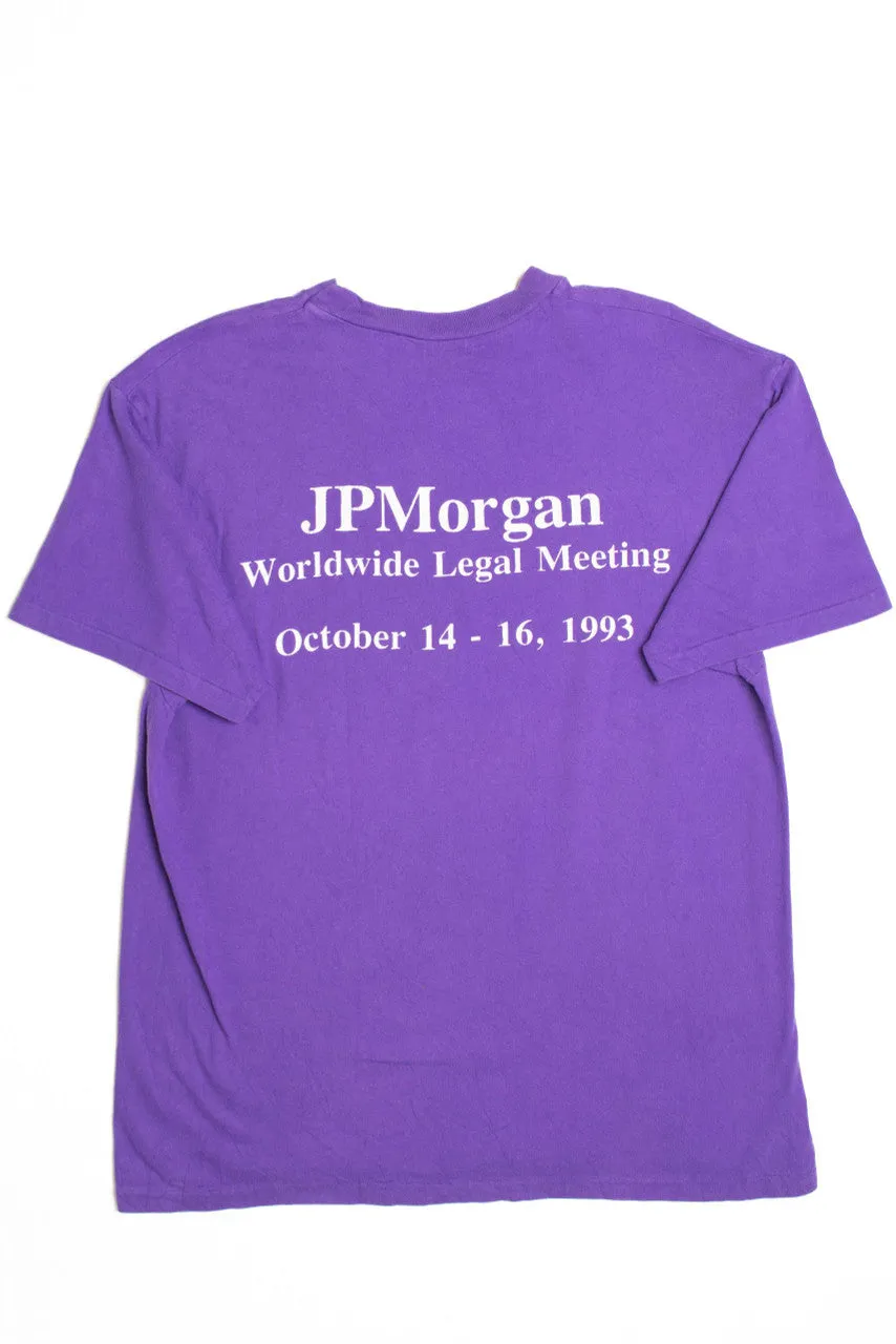 1993 JPMorgan Woldwide Legal Meeting T-Shirt