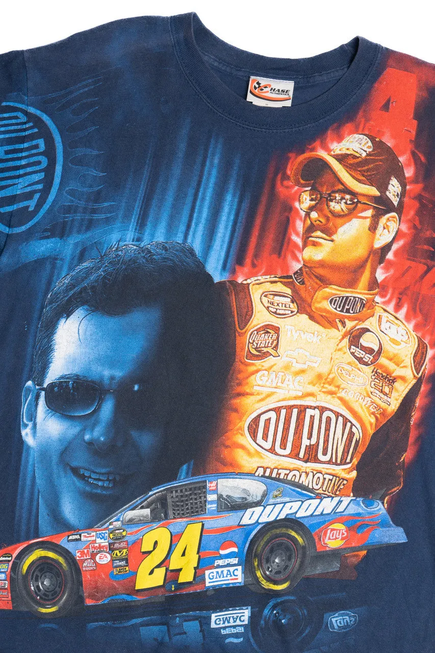 2005 Jeff Gordon #24 NASCAR All Over Print T-Shirt