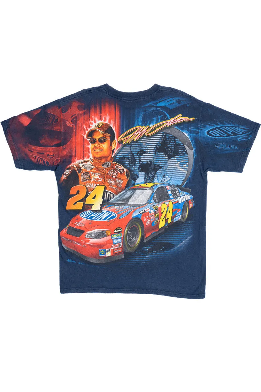 2005 Jeff Gordon #24 NASCAR All Over Print T-Shirt
