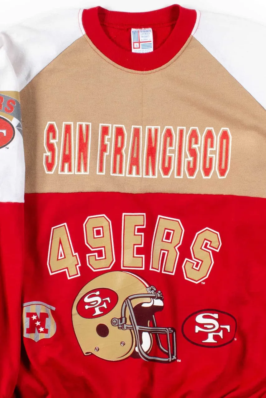 49ers Color Block Sweatshirt
