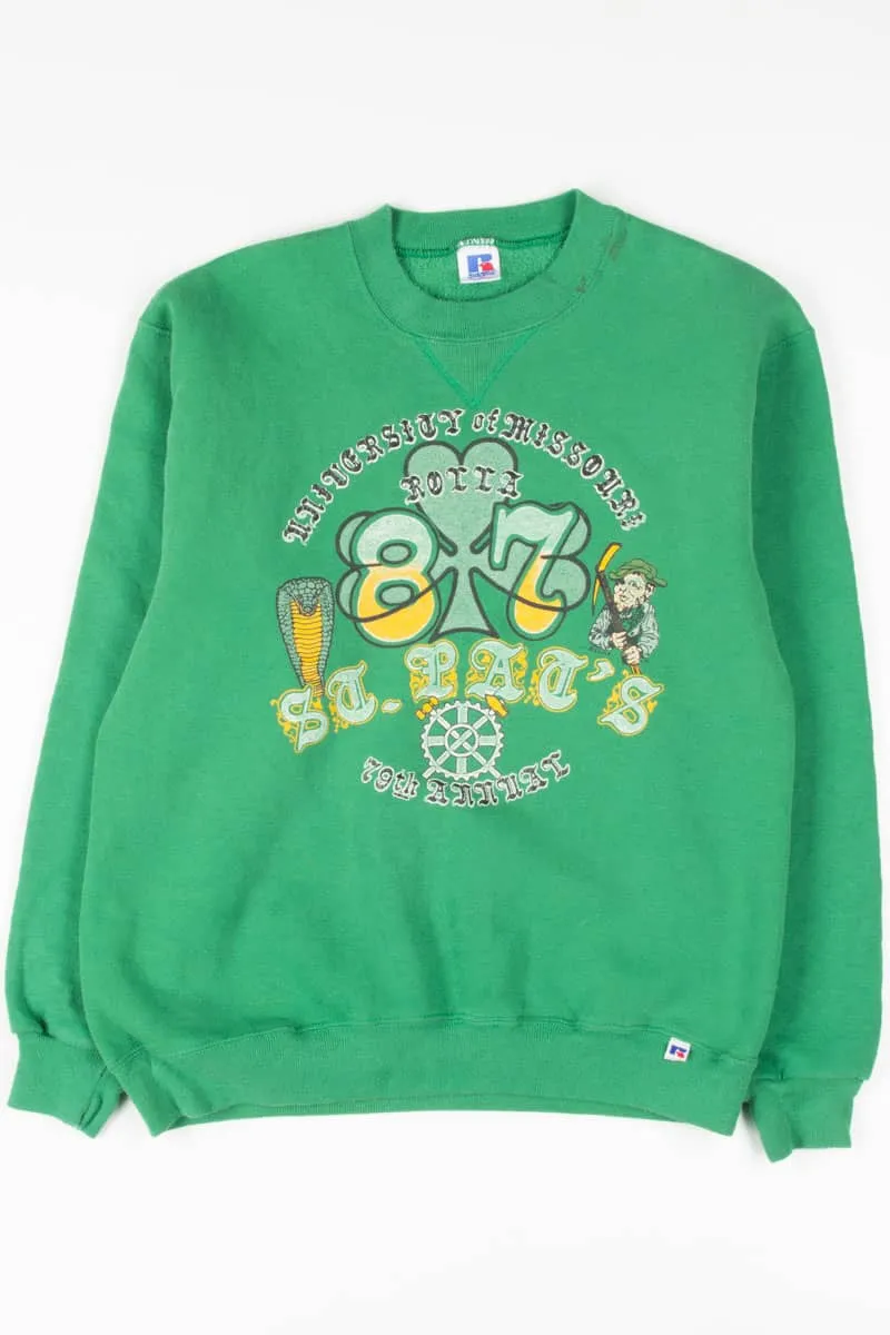 79th Annual St. Pat's University of Missouri-Rolla Sweatshirt 1