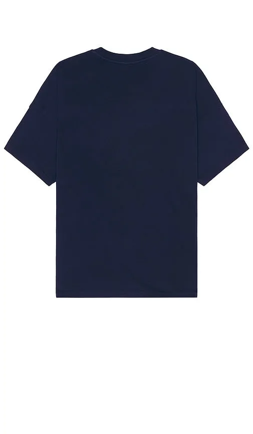 American Vintage Fizvalley Tee in Navy