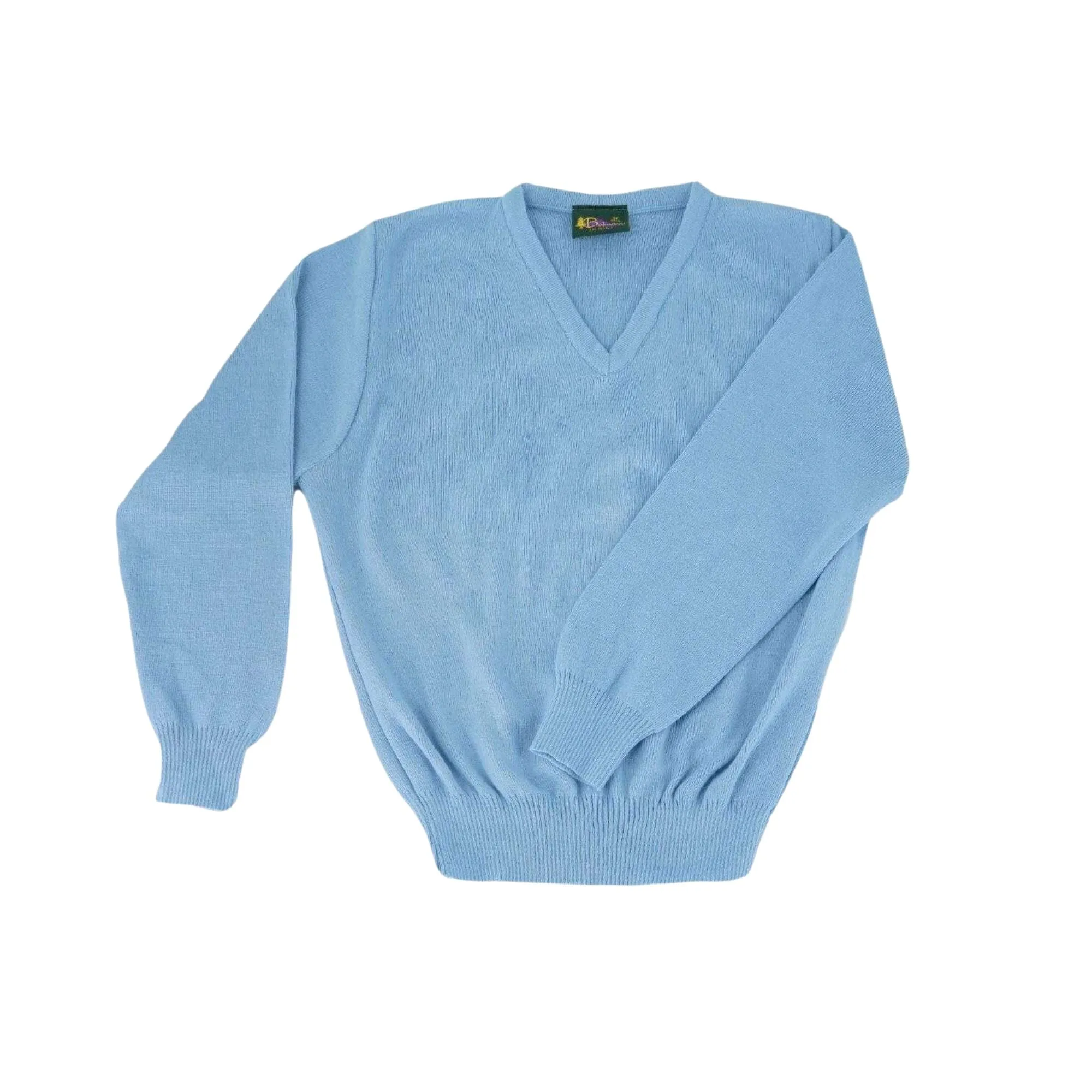 Balmoral Kids V-Neck Unisex Soft Knit Long Sleeve Jumper
