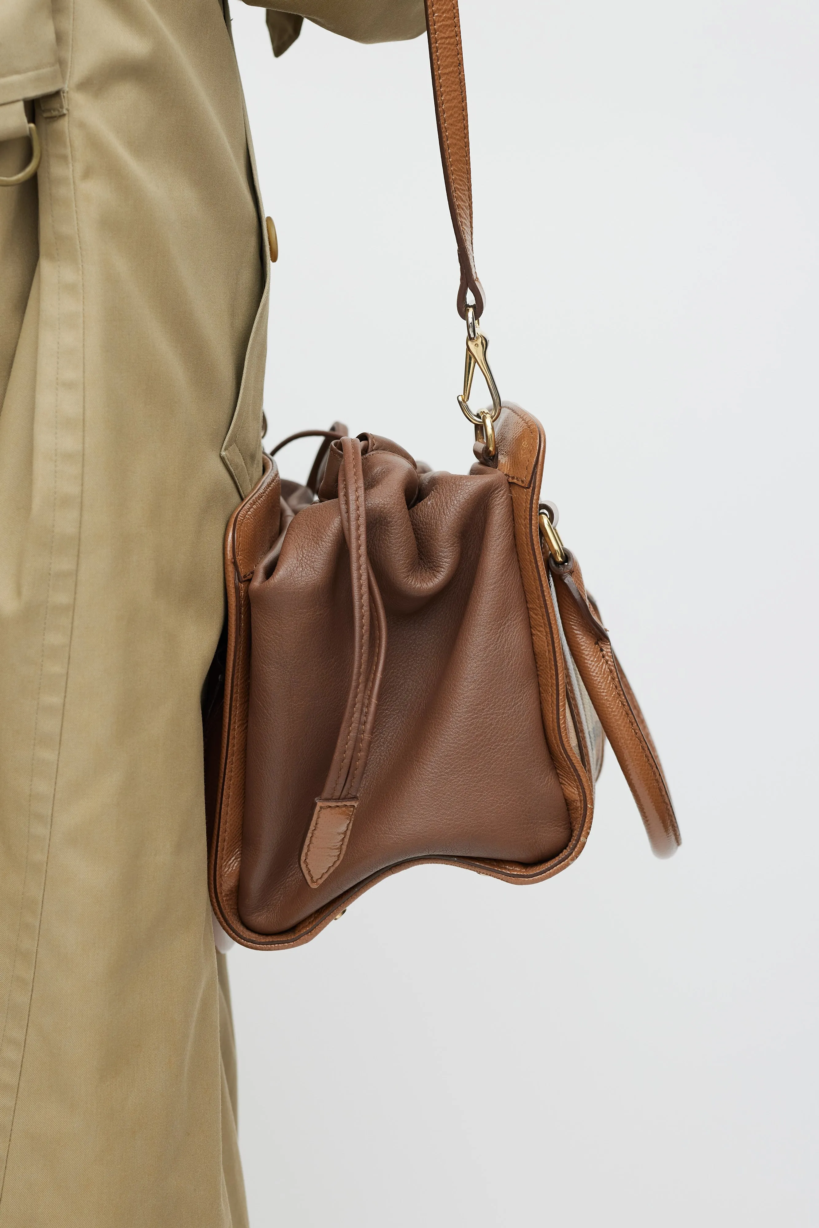Brown Nova Check Haymarket Dinton Bag