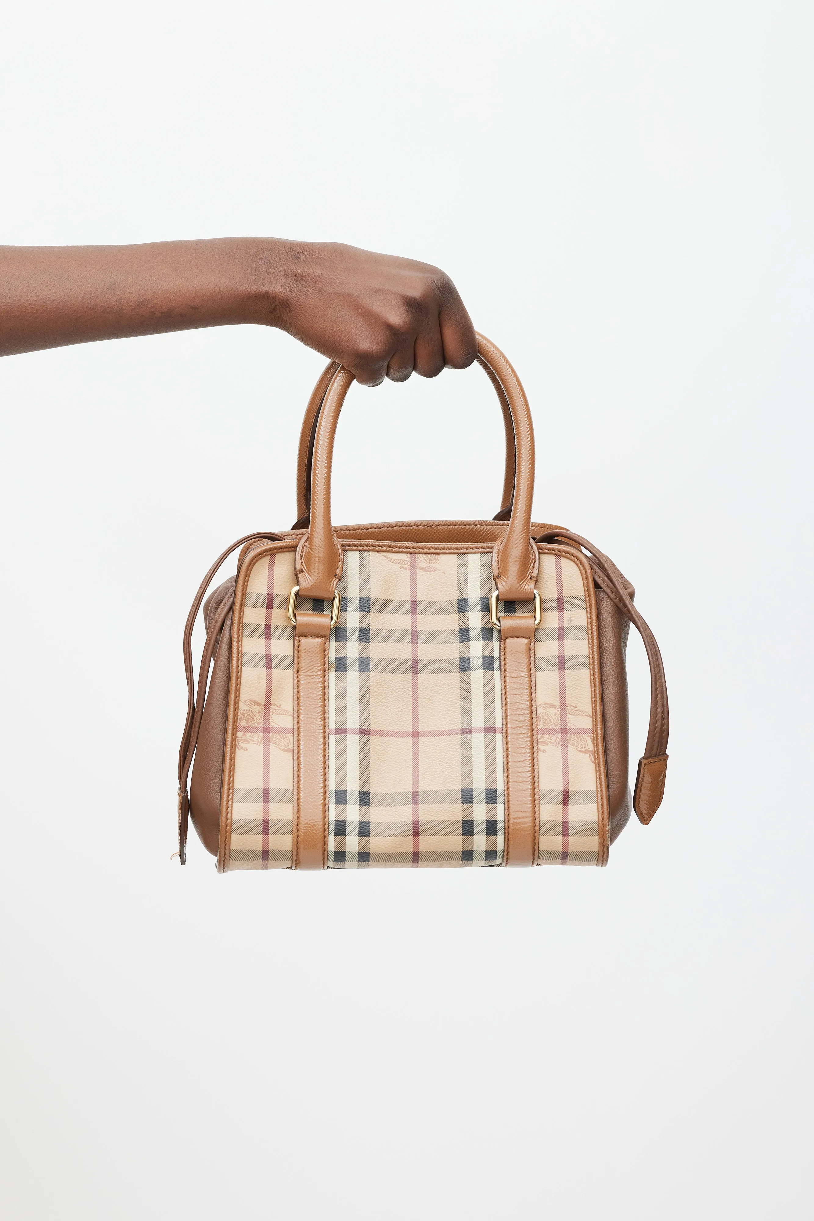 Brown Nova Check Haymarket Dinton Bag