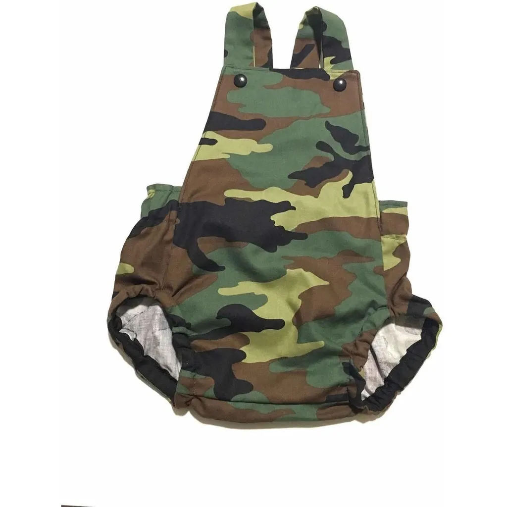 Camouflage Infant Romper