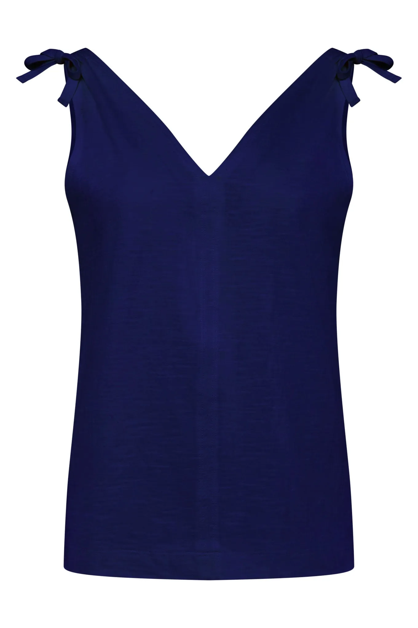 Celia Sleeveless Top Navy Blue