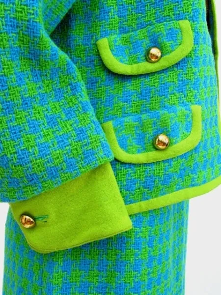 Chanel Style I.Magnin Houndstooth