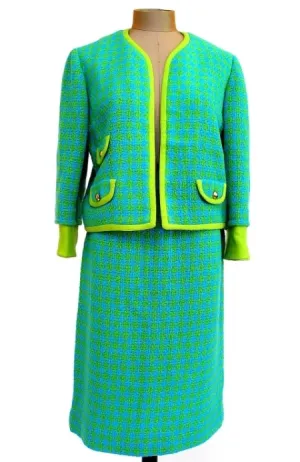 Chanel Style I.Magnin Houndstooth