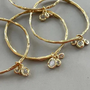 Circle of White Light Bangle