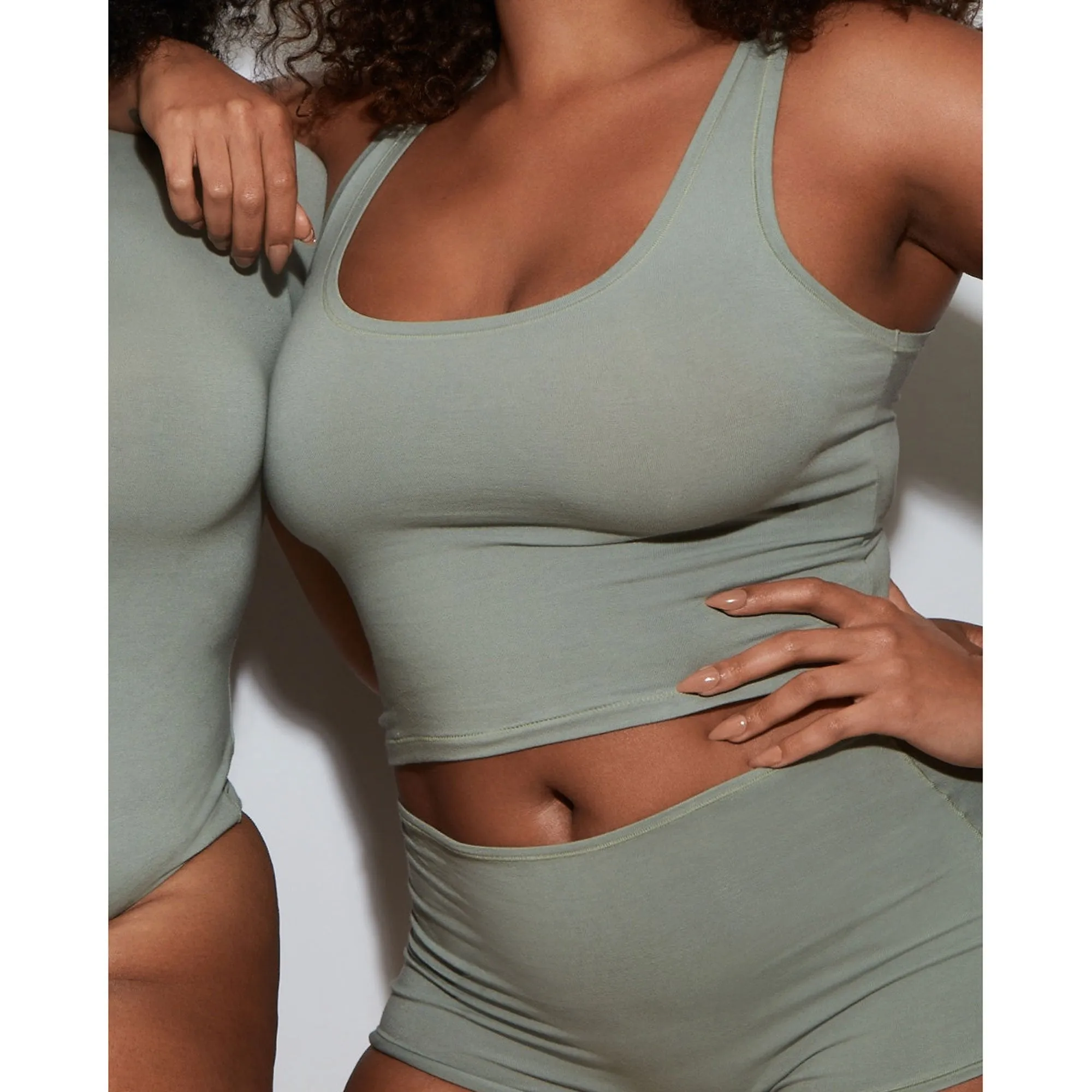 COTTON JERSEY TANK | MINERAL