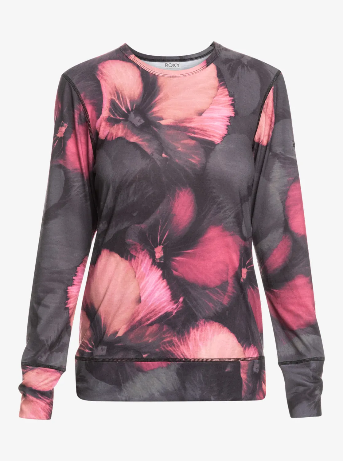 Daybreak Technical Base Layer Top - True Black Pansy Pansy