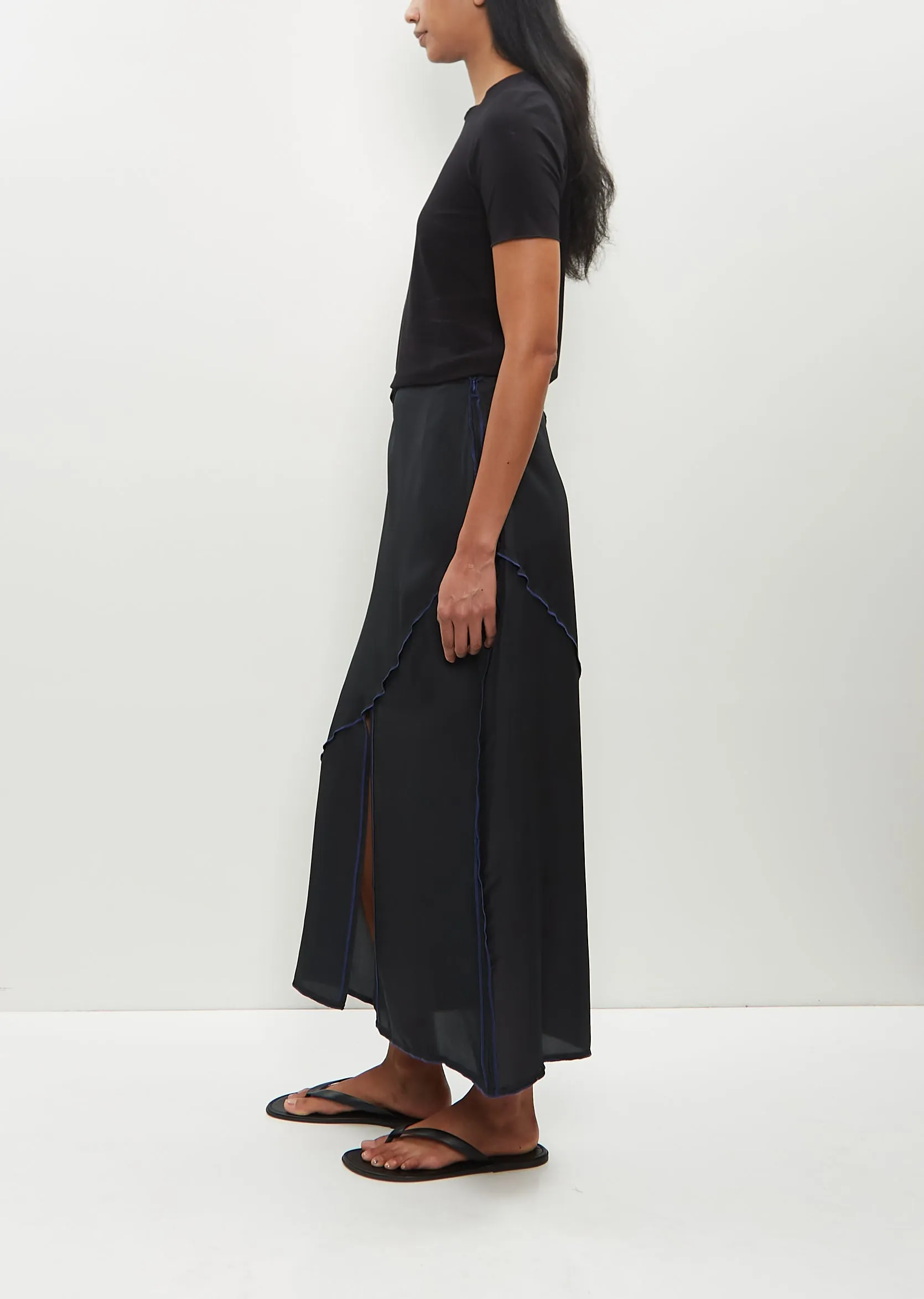 Deconstructed Midi Skirt
