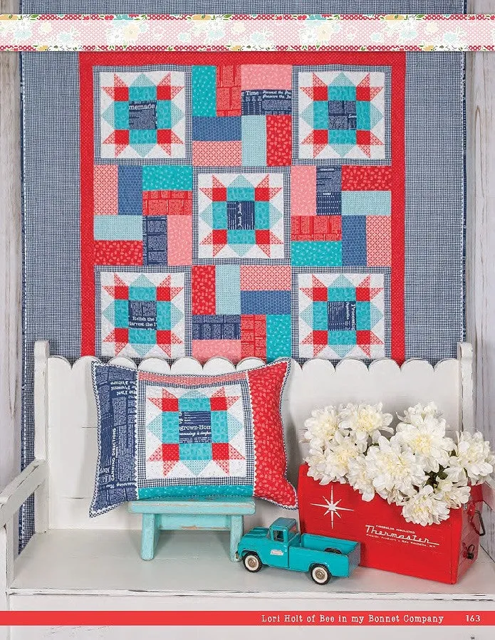 Farm Girl Vintage 2 Quilt Pattern Book by Lori Holt for It's Sew Emma