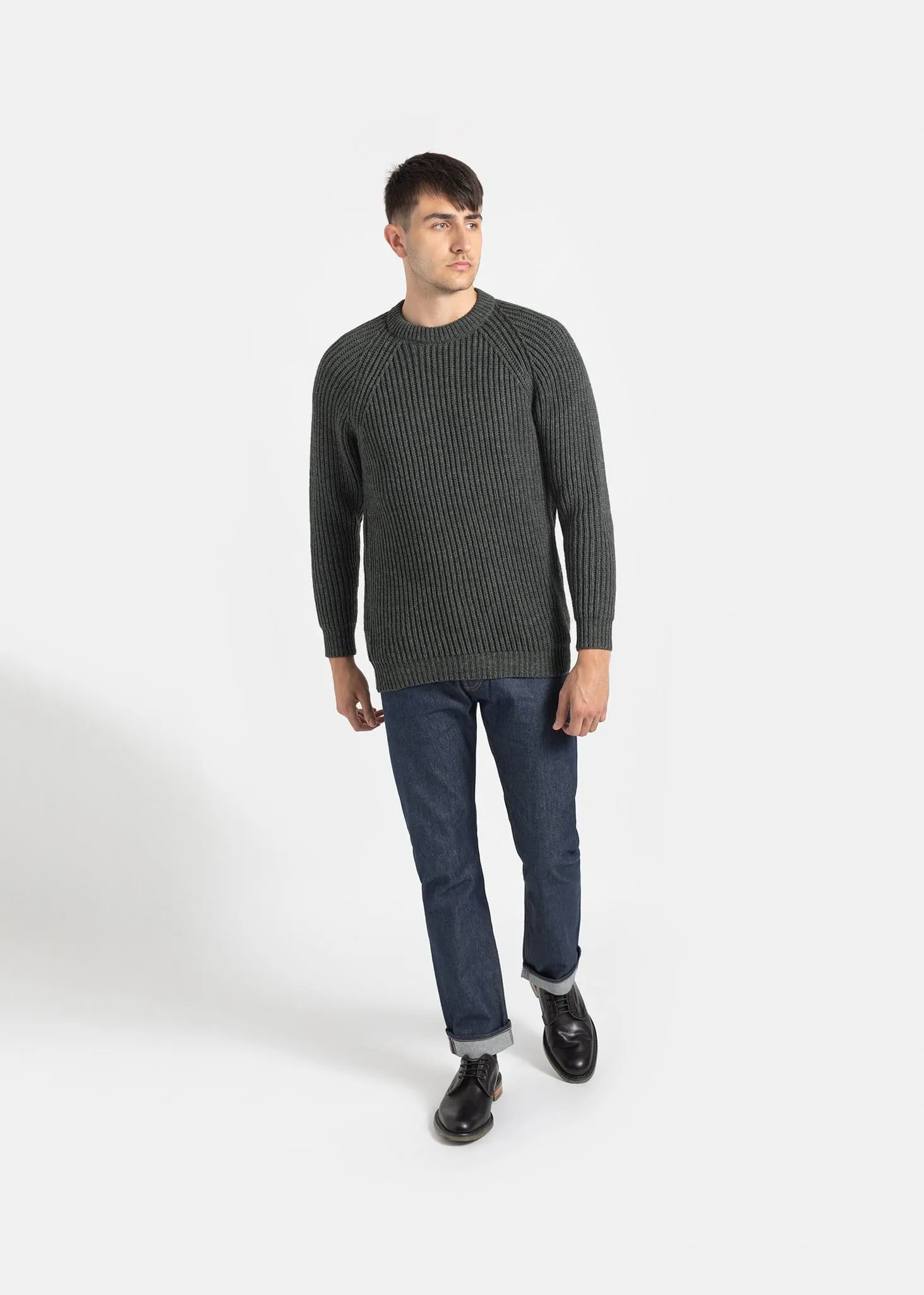 Fisherman Jumper Grey