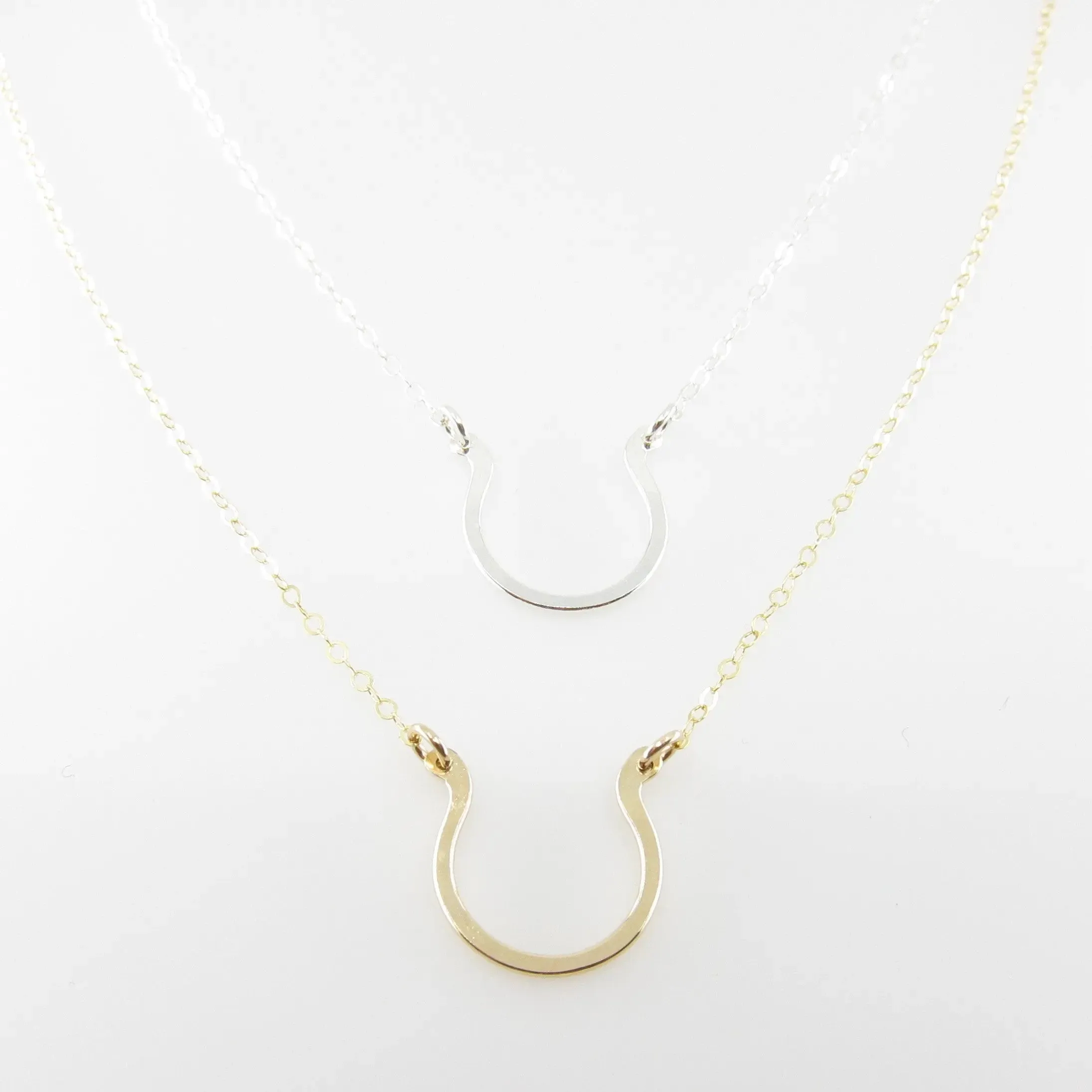 Forged Horseshoe Necklace