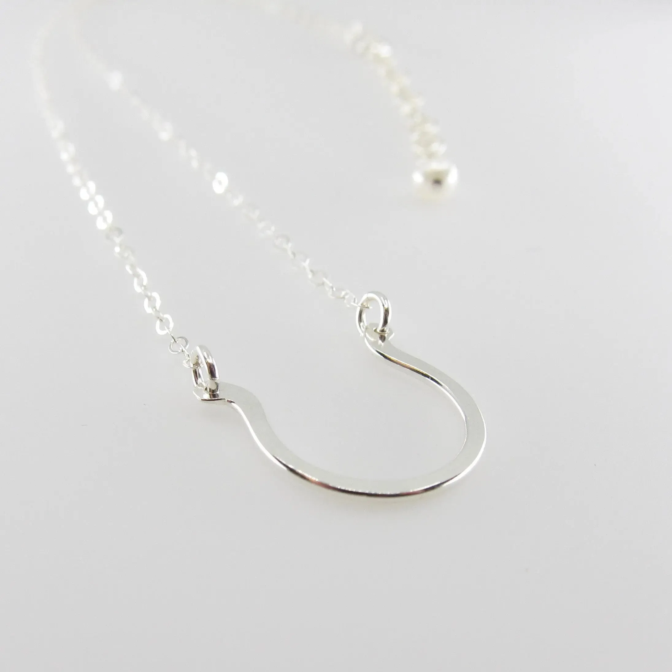 Forged Horseshoe Necklace