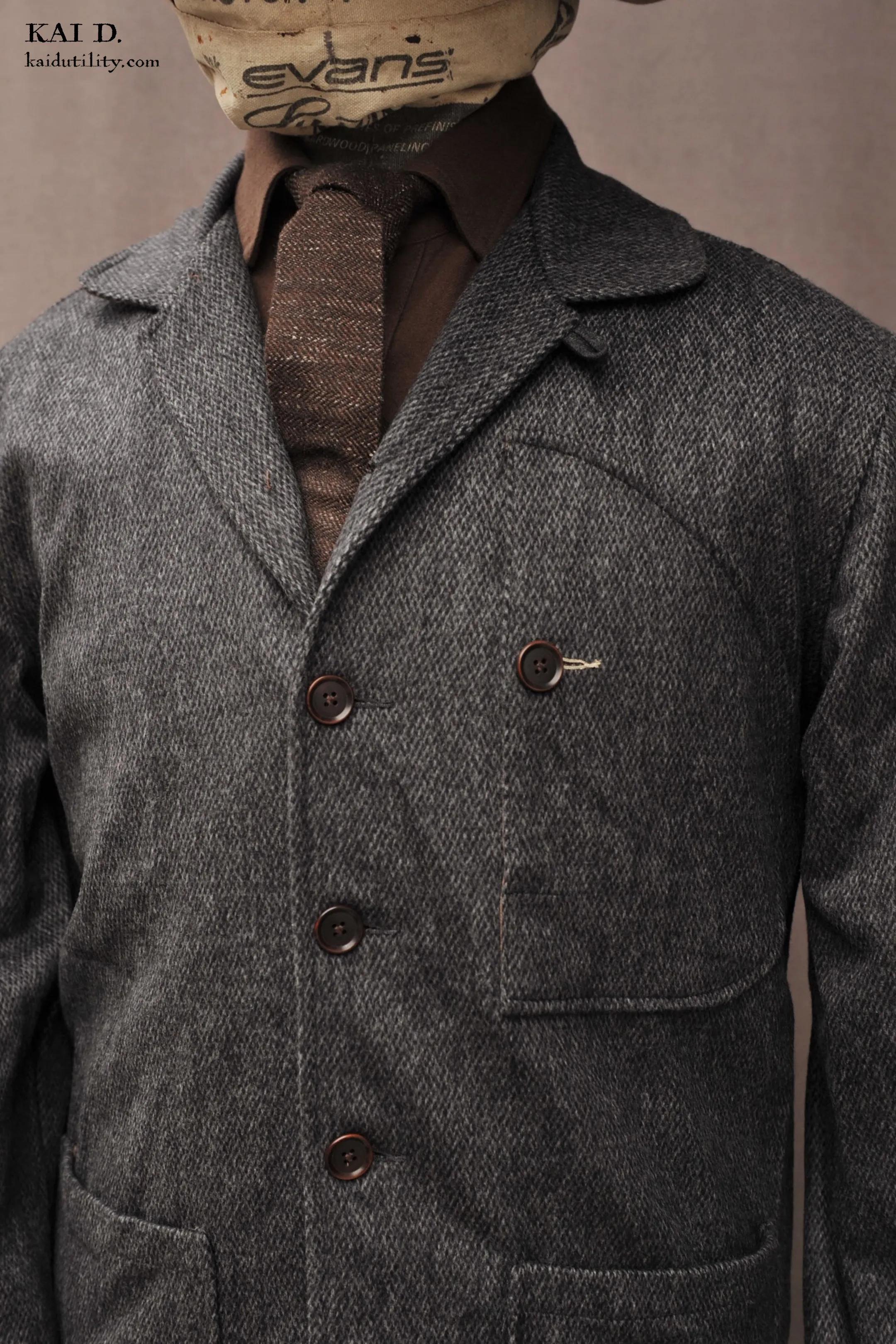 Hardy Chore Jacket - Pure Cashmere- M