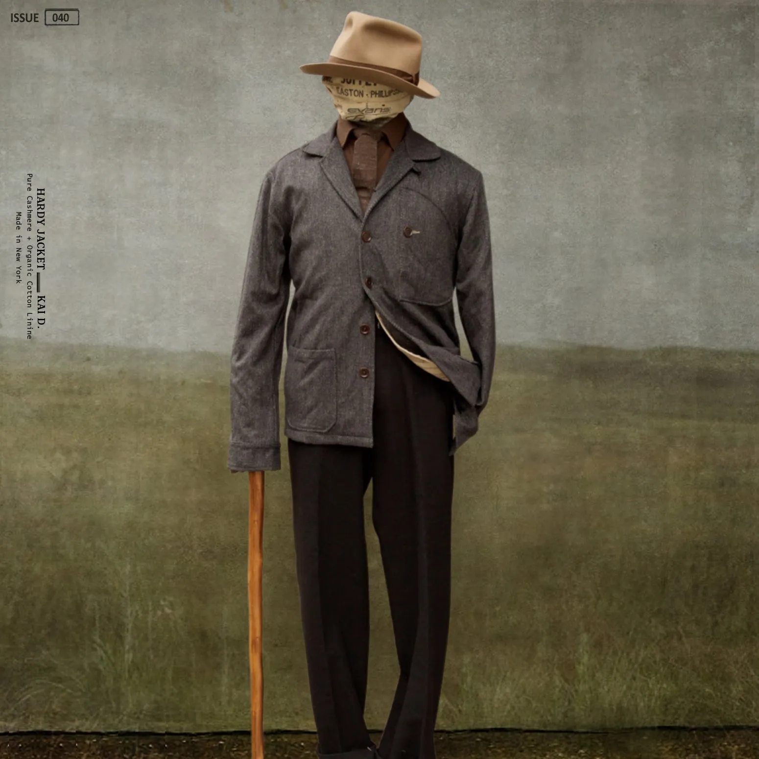 Hardy Chore Jacket - Pure Cashmere- M