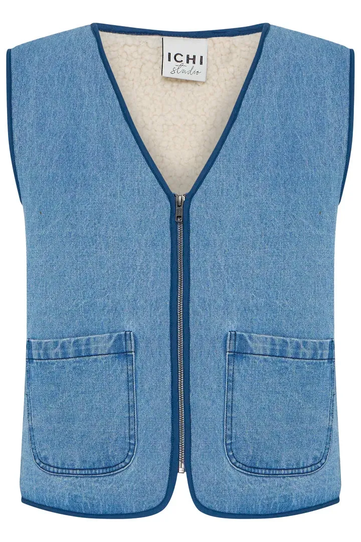 HIRAMO WAIST COAT - JEANS