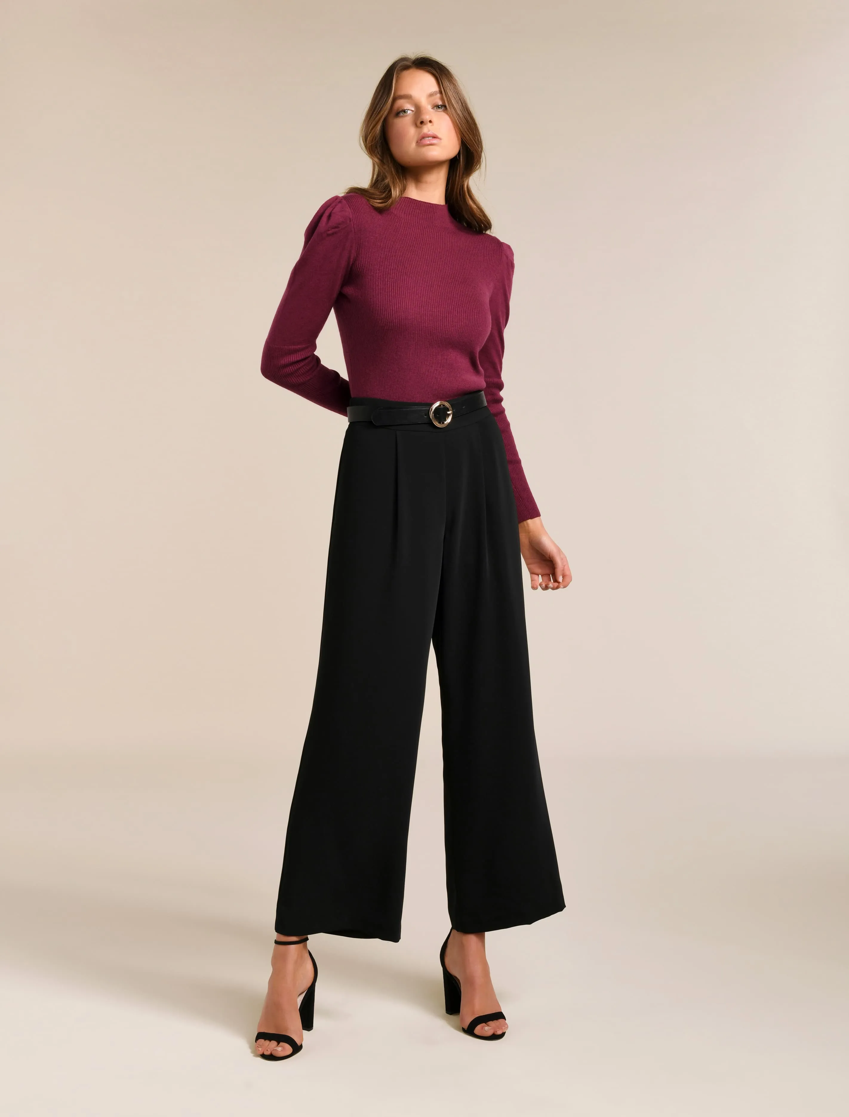 Kiri Puff Sleeve Layering Jumper