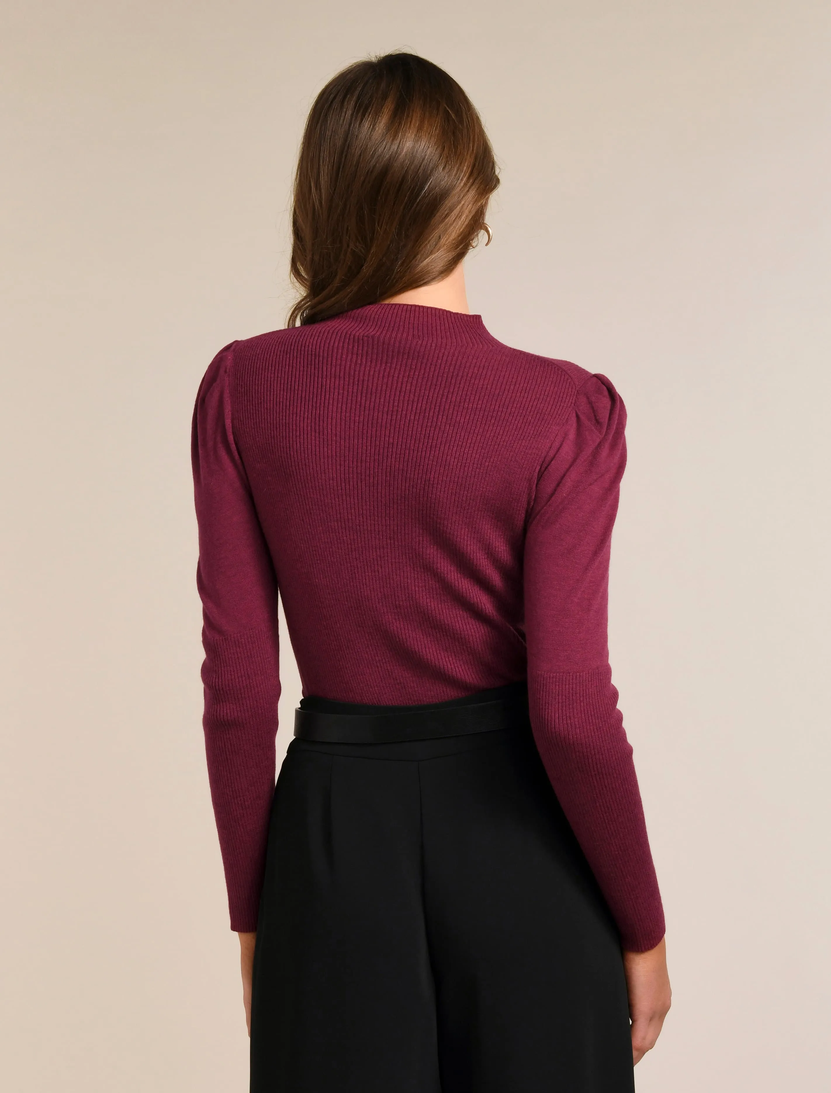 Kiri Puff Sleeve Layering Jumper