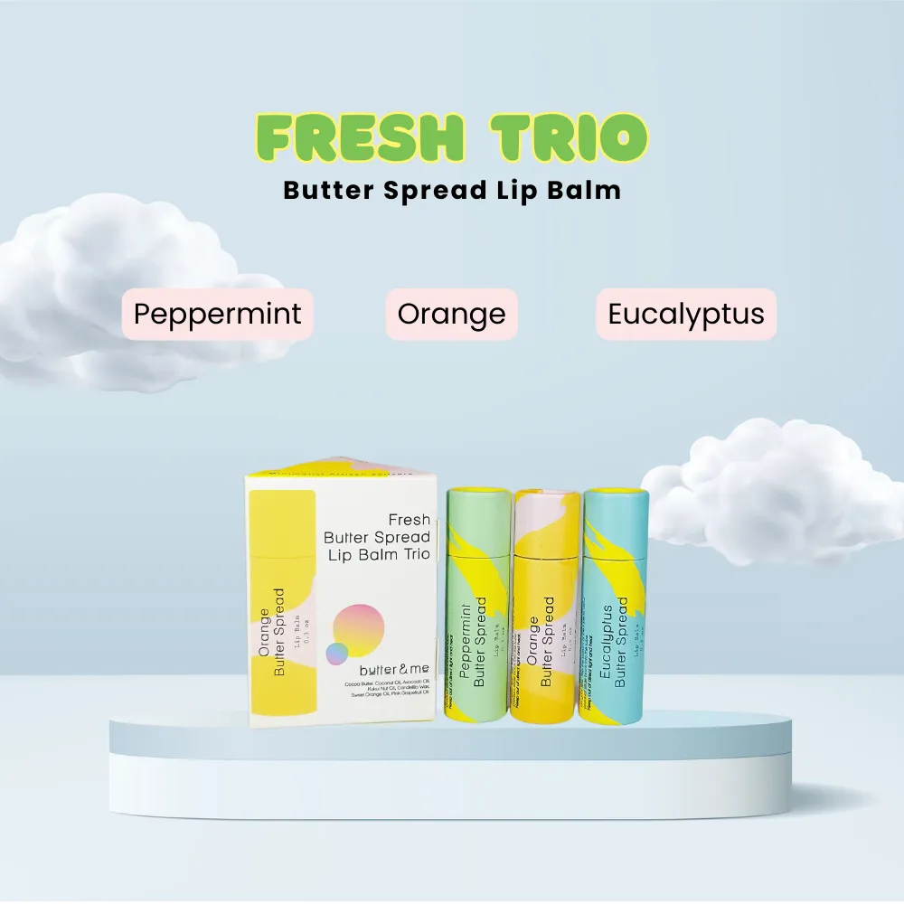 Lip Balm Trio in Sweet