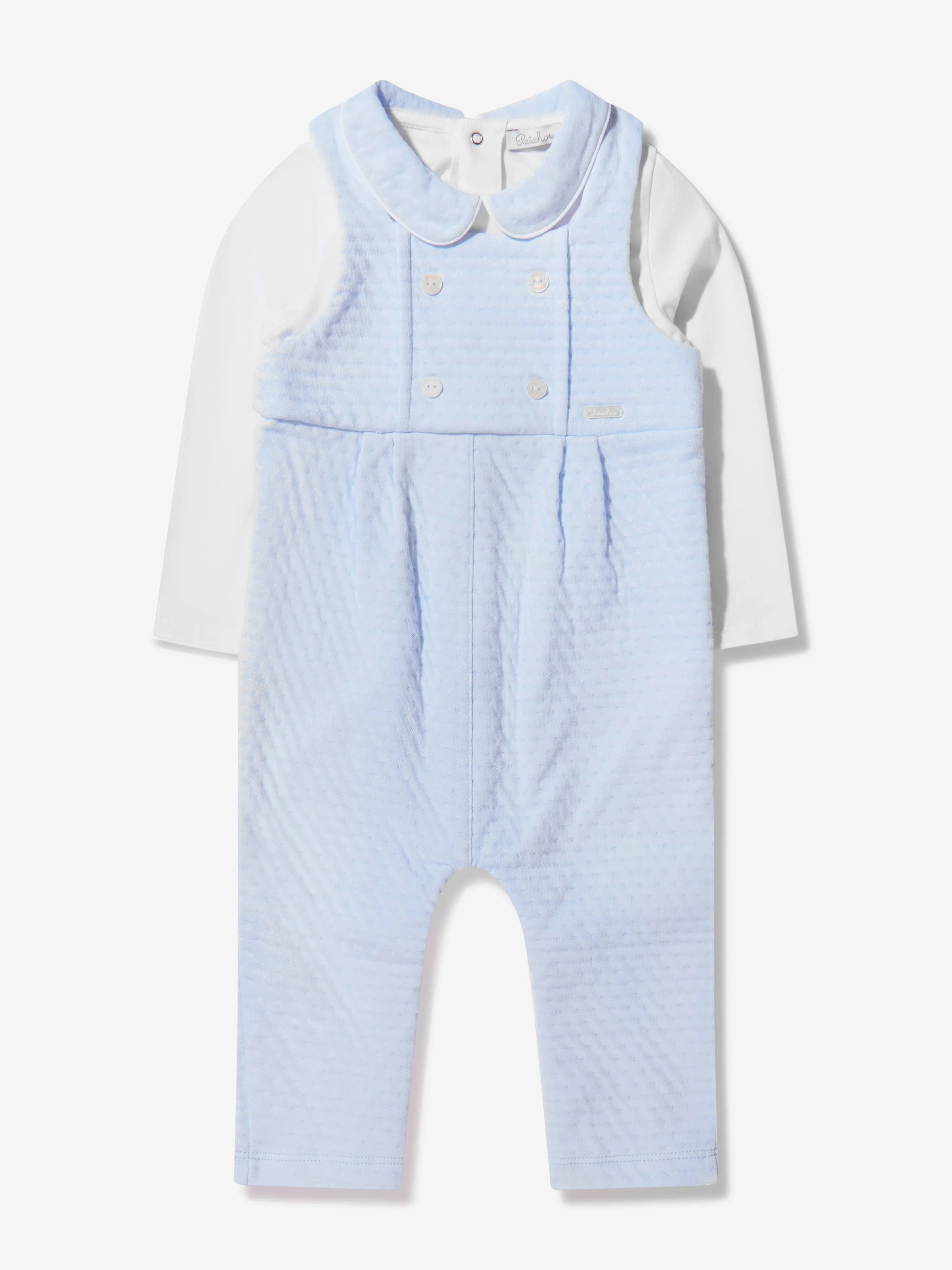 Patachou Baby Boys Layered Romper