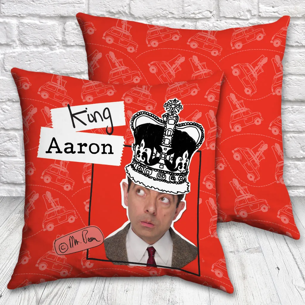 Personalised King Bean Cushion