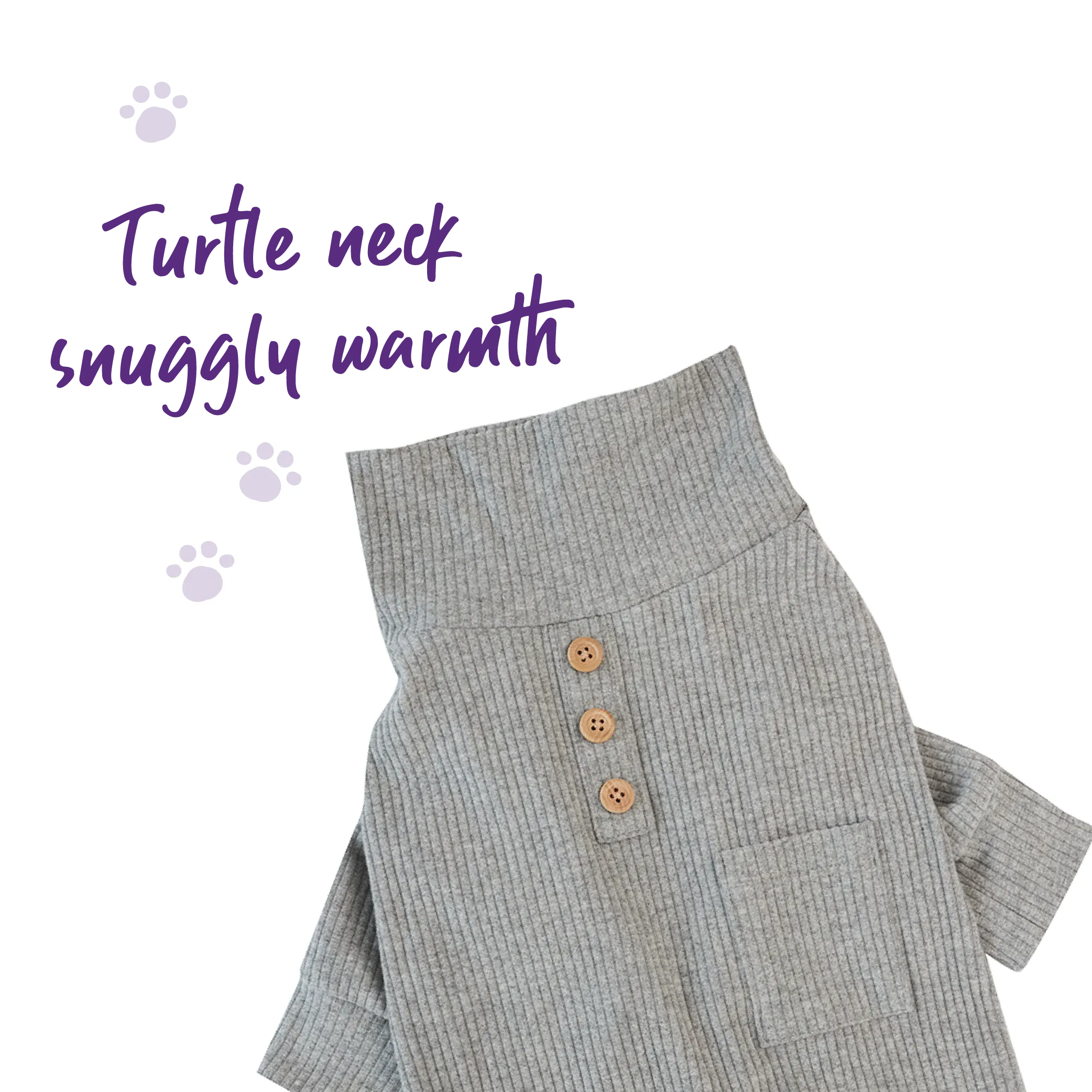Pooch Dog Pyjamas - Grey
