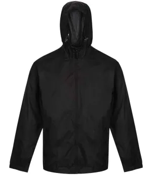 Regatta Pro Packaway Waterproof Breathable Jacket | Black