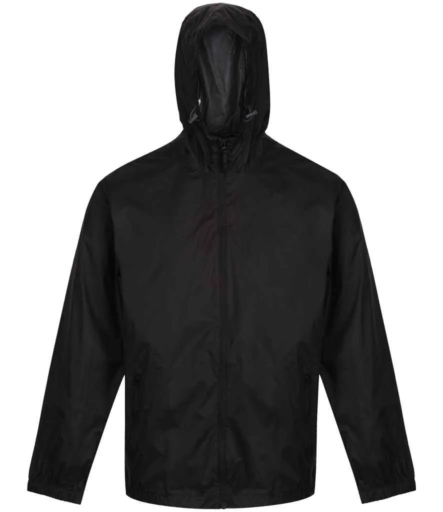Regatta Pro Packaway Waterproof Breathable Jacket | Black