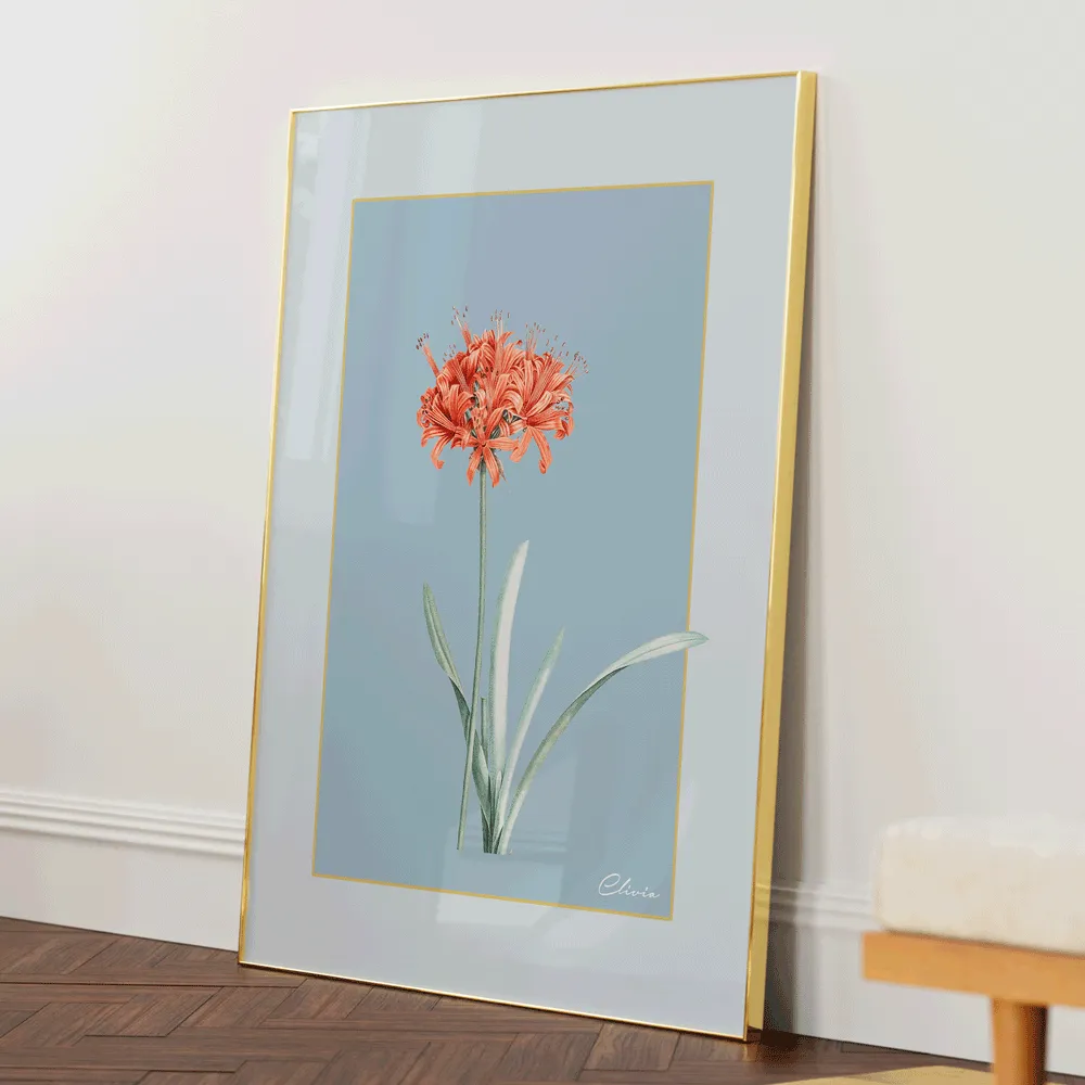 Ruby Blossom - Powder Blue
