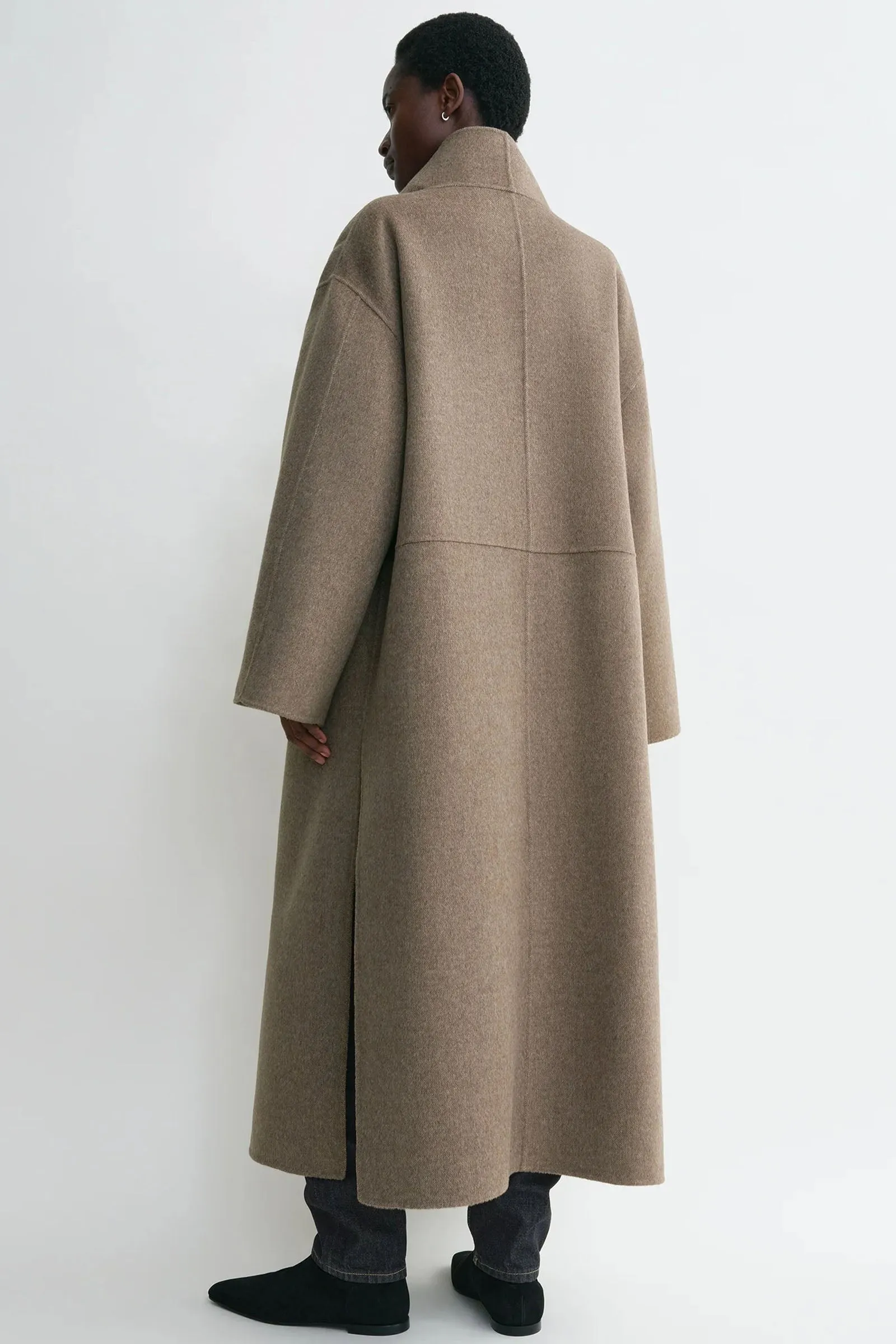 Signature wool cashmere coat