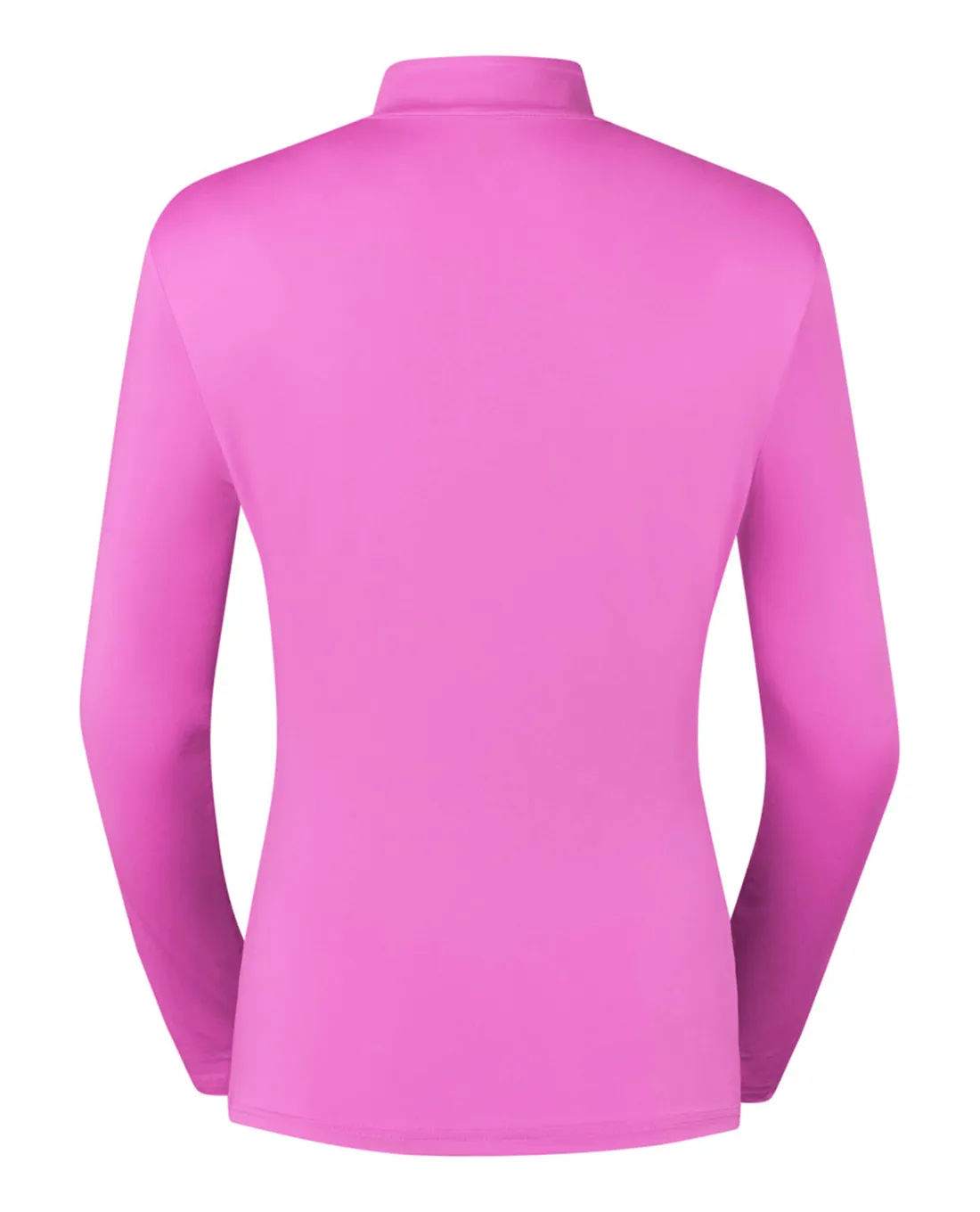SIZE S - PURE GOLF Tranquility Mid-Zip Top 443 Azalea