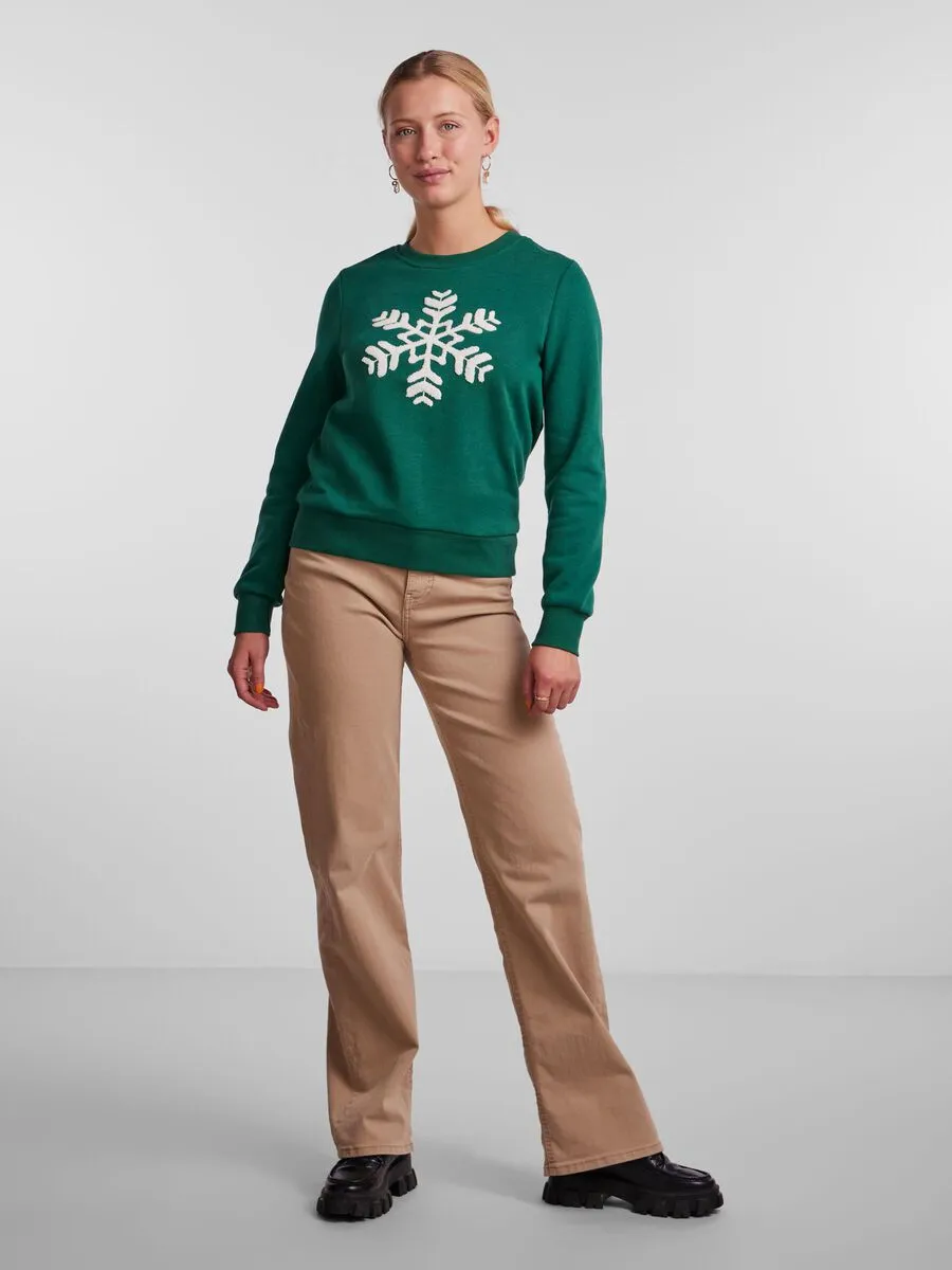 Snowflake Jumper (Evergreen)