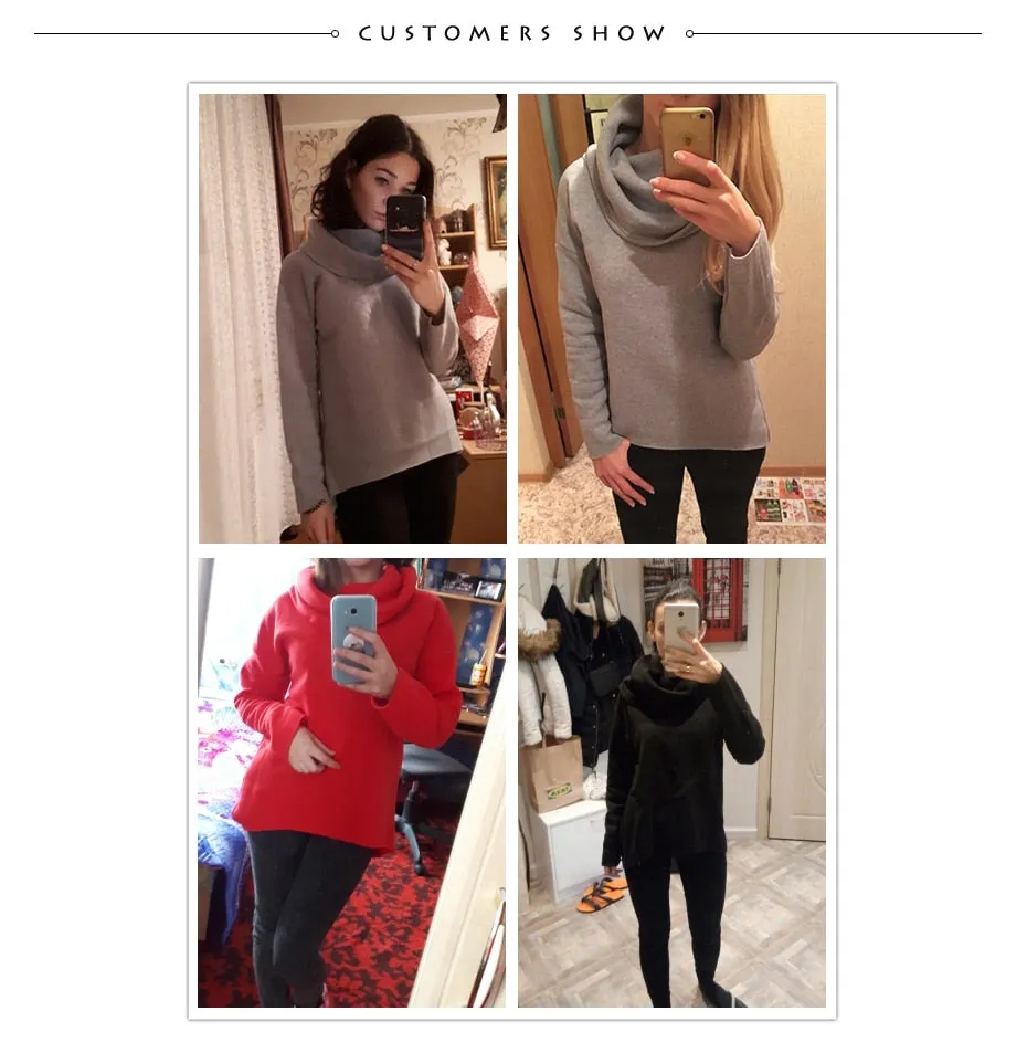 Women Christmas Clothes Winter Autumn Hoodies S-XL