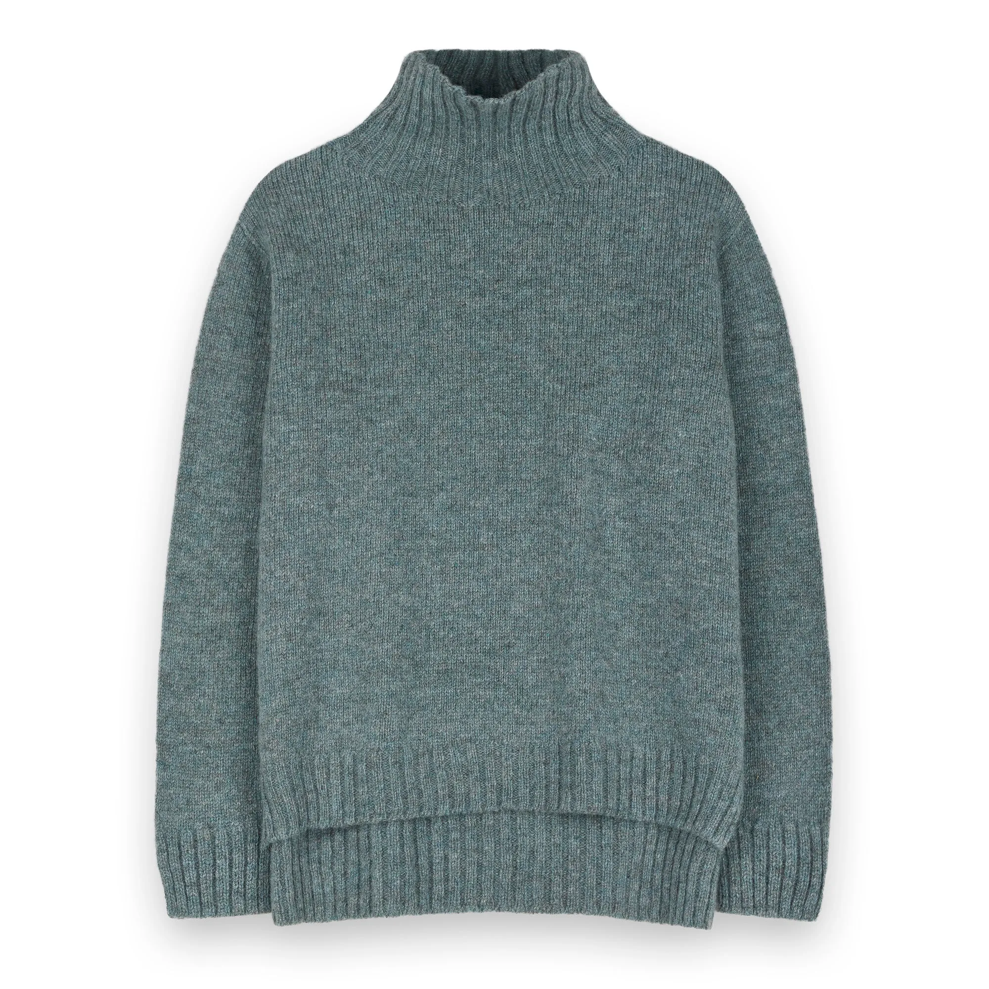 Women's Plain Knit Lambswool Jumper