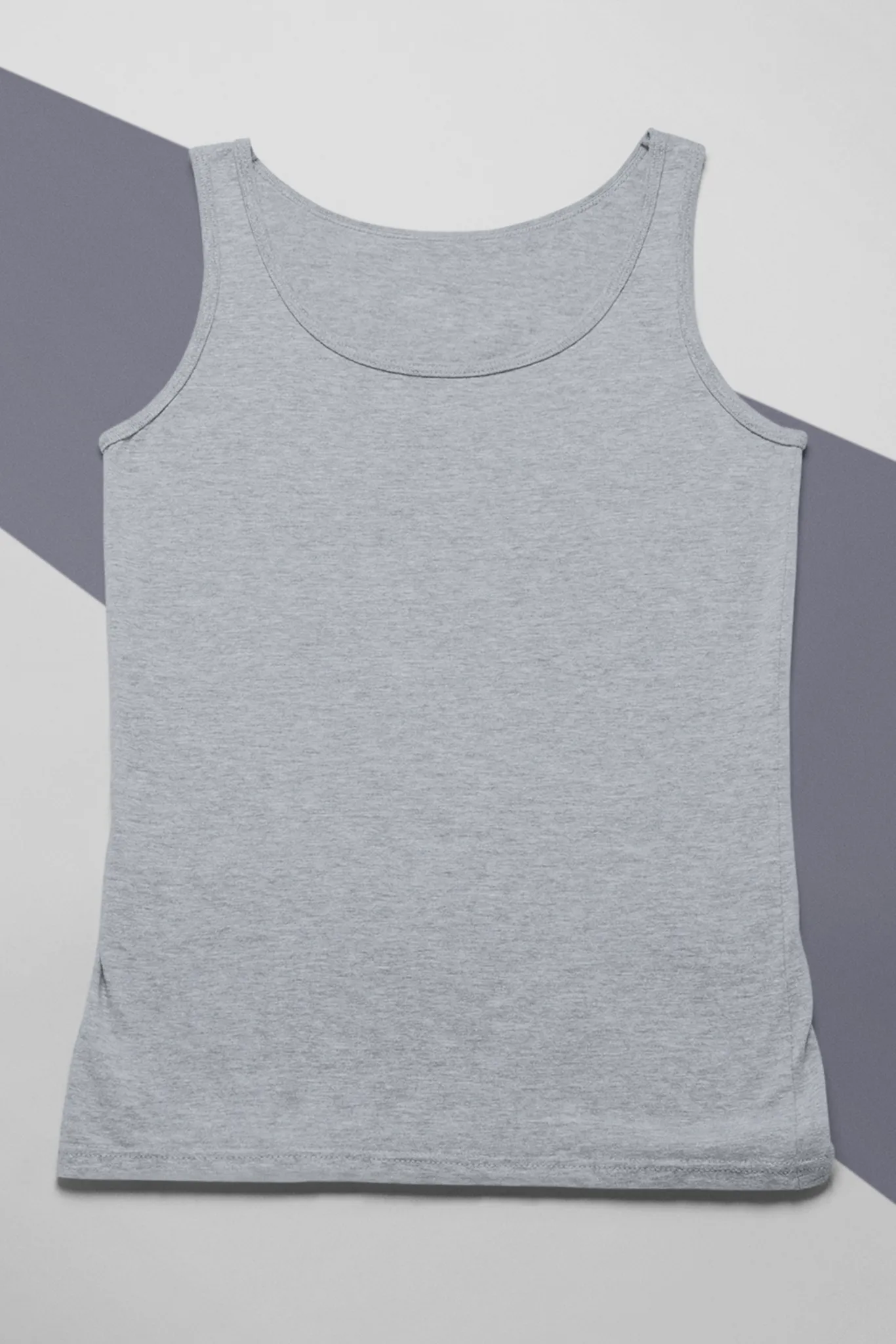 Women's Tank Top: Grey