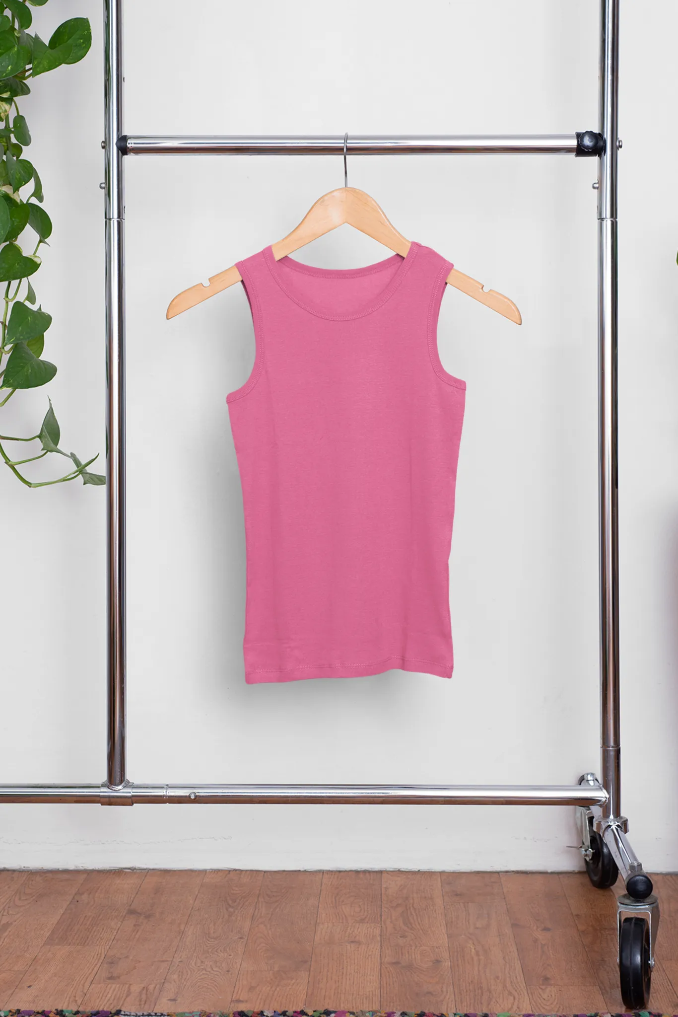 Women's Tank Top: Pink