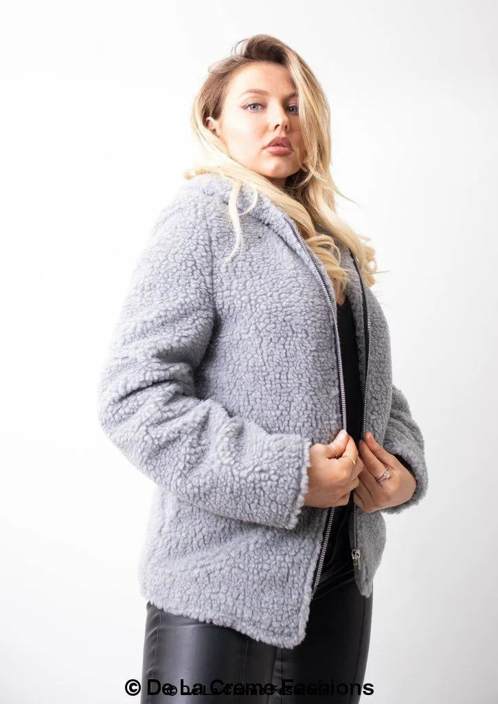Zip Up Hooded Jacket
