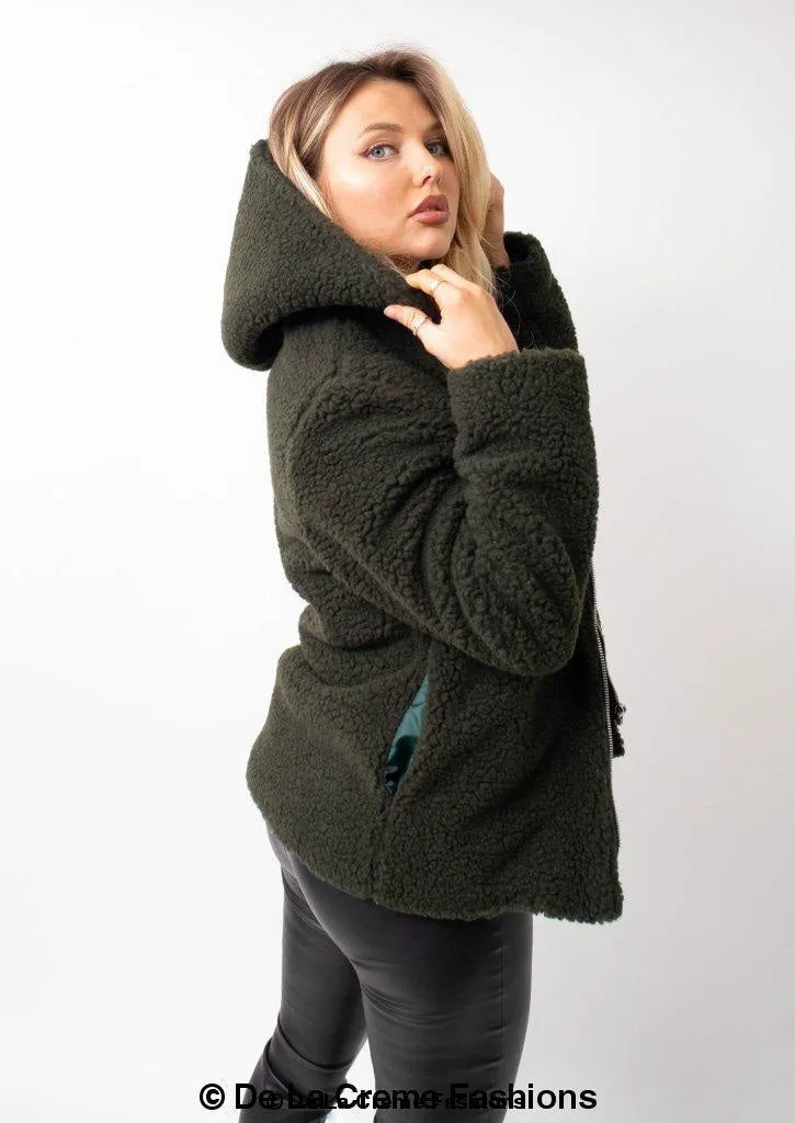 Zip Up Hooded Jacket