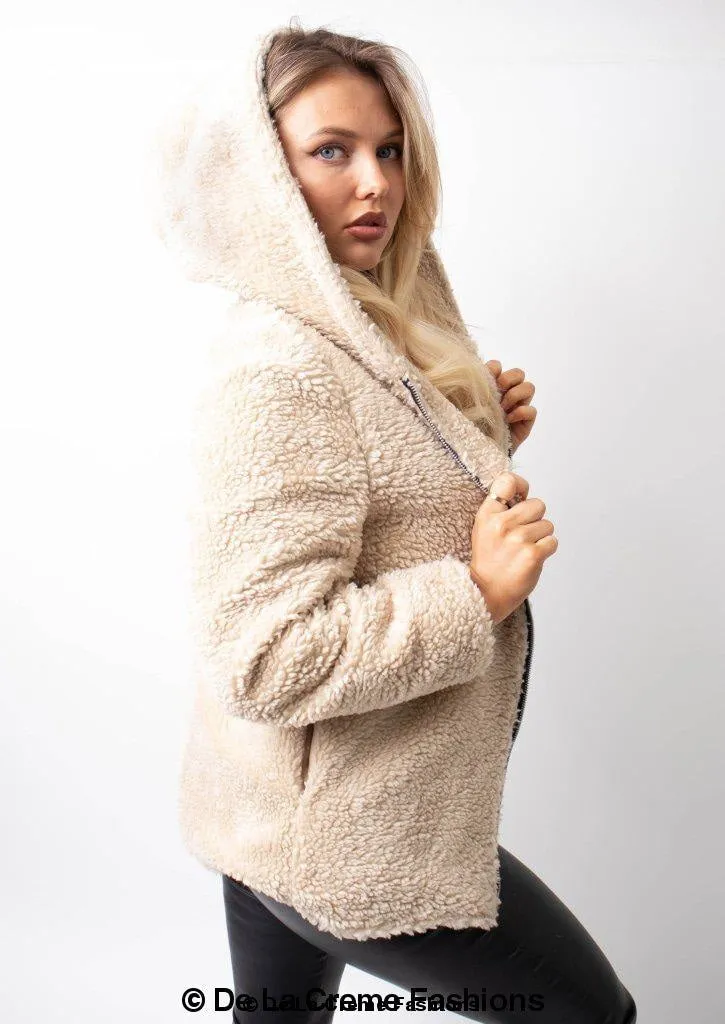 Zip Up Hooded Jacket