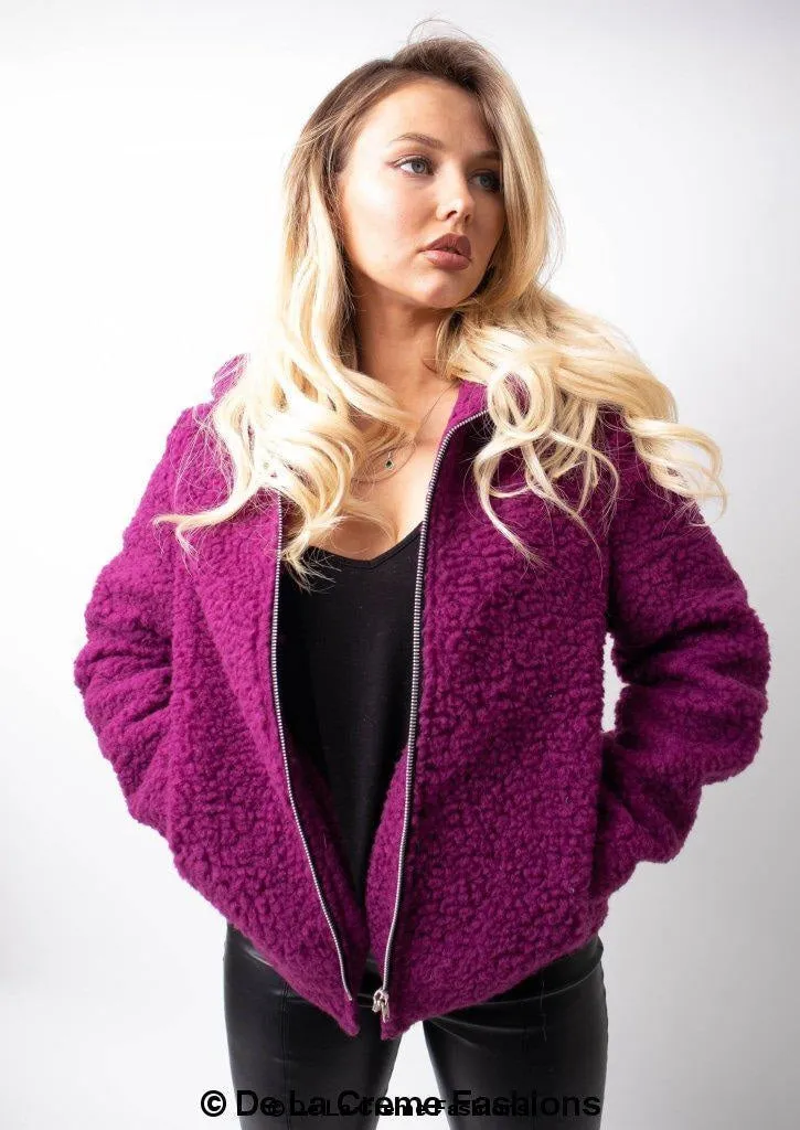 Zip Up Hooded Jacket