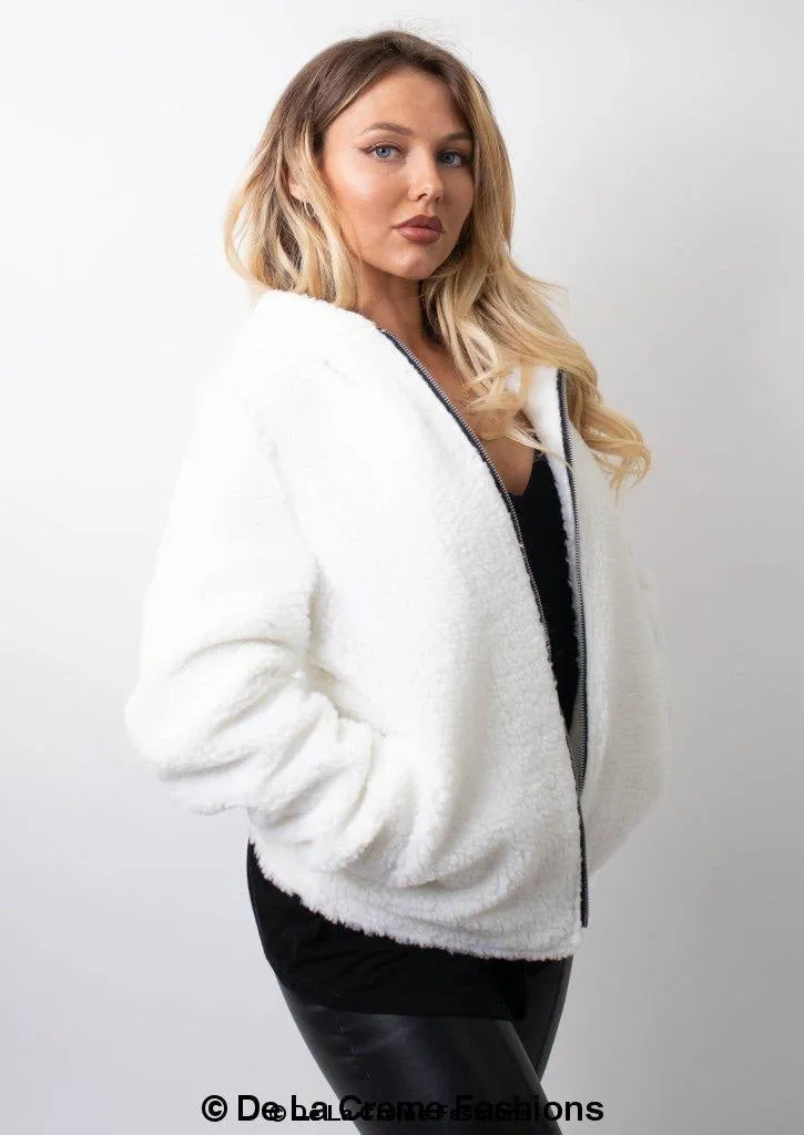 Zip Up Hooded Jacket