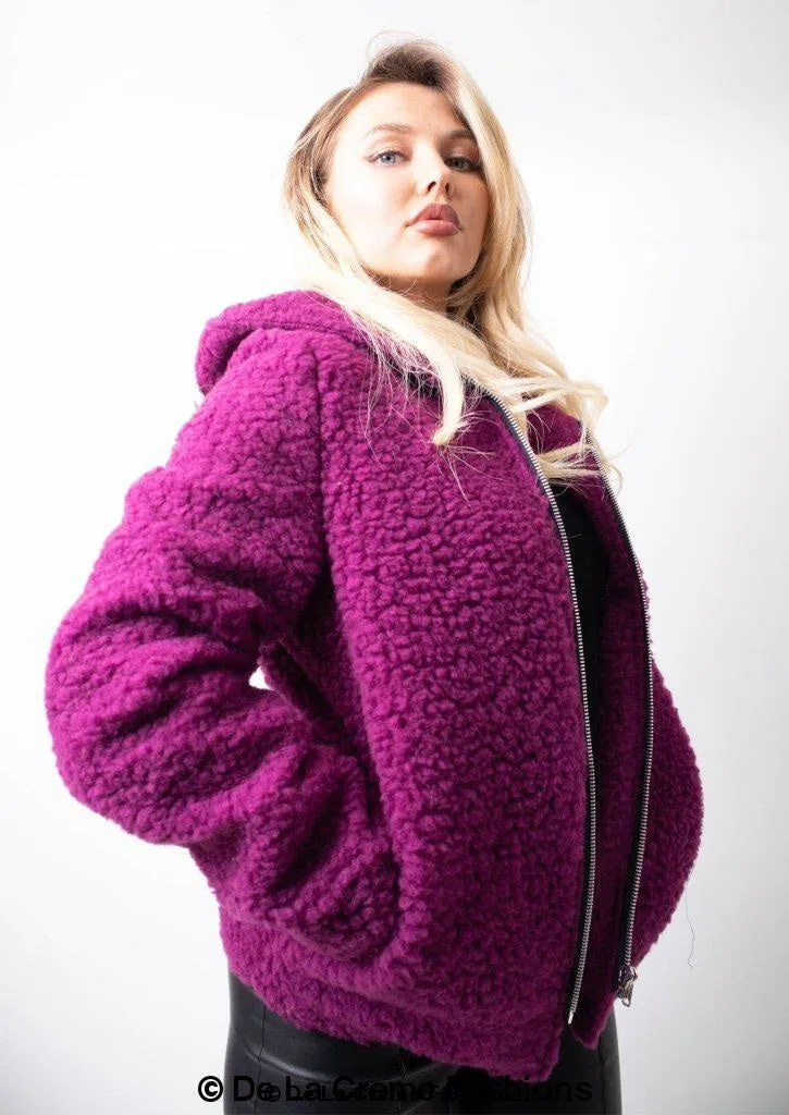 Zip Up Hooded Jacket