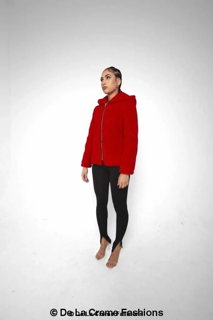 Zip Up Hooded Jacket