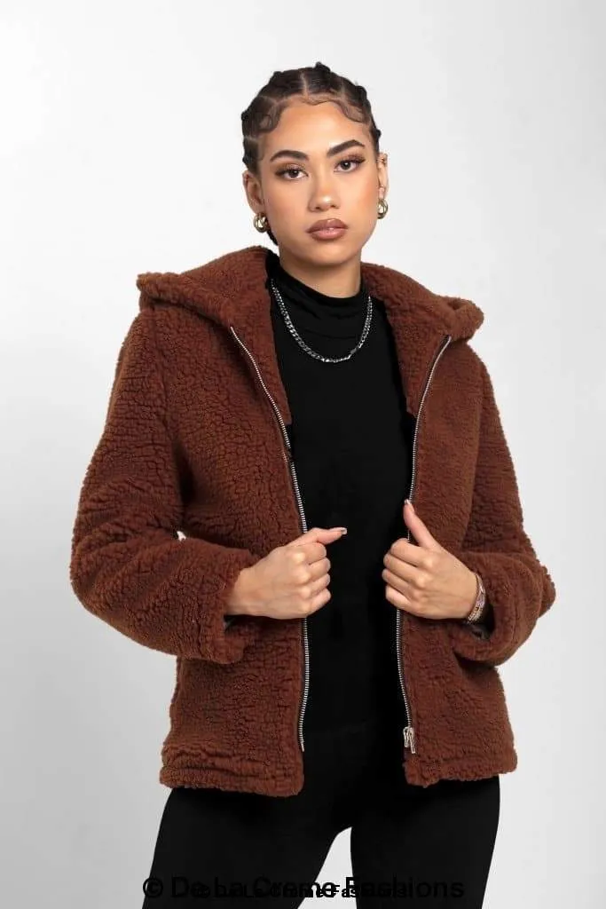 Zip Up Hooded Jacket