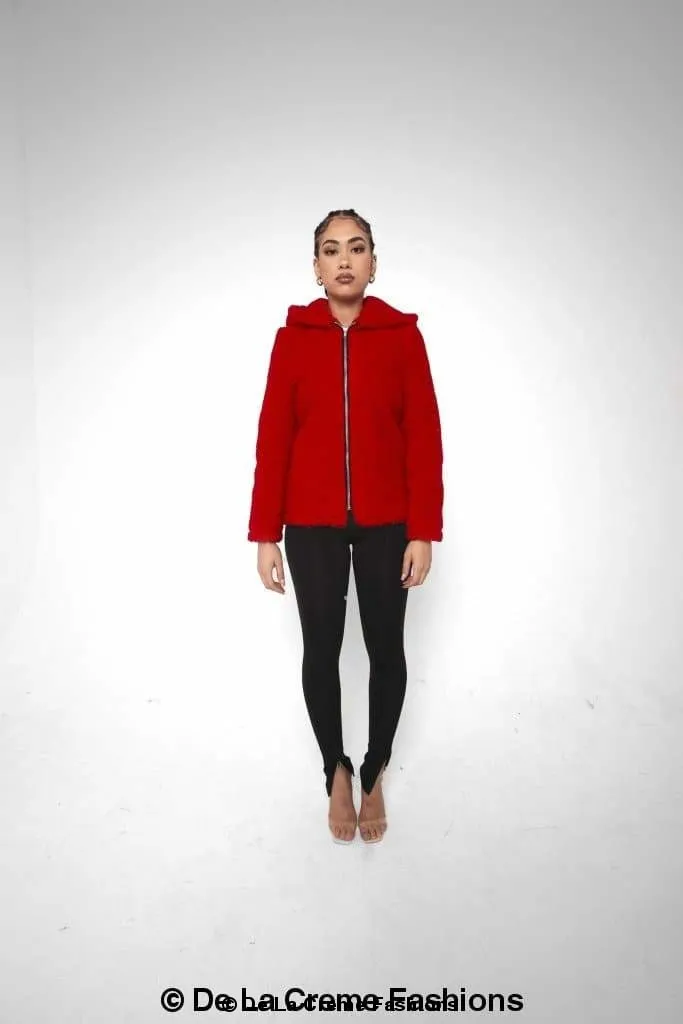 Zip Up Hooded Jacket