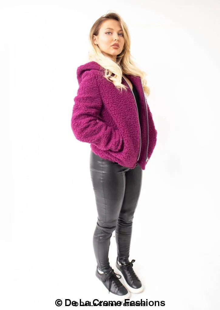 Zip Up Hooded Jacket